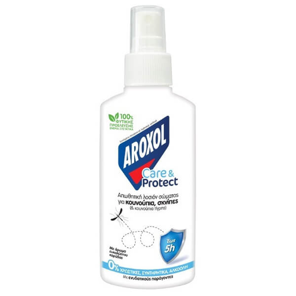 AROXOL ΕΝΤΟΜΟΑΠΩΘΗΤΙΚΗ SPRAΥ ΣΩΜΑΤΟΣ 100ml - (CARE & PROTECT)