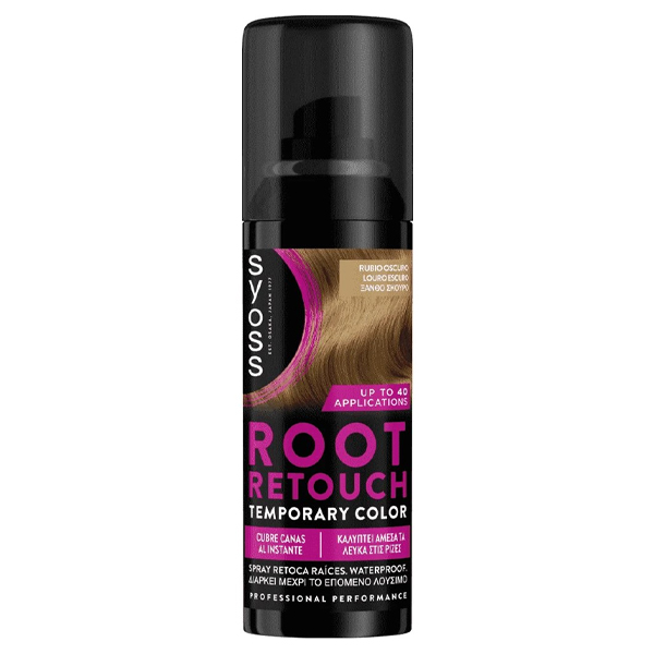 SYOSS ΒΑΦΗ ROOT RETOUCH (120ml) - (ΞΑΝΘΟ ΣΚΟΥΡΟ)