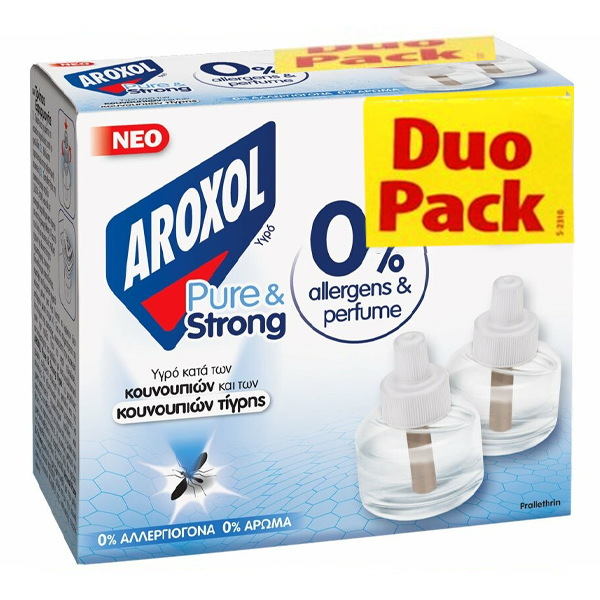 AROXOL PUR & STRONG LIQUID REFILL 2x25ml.