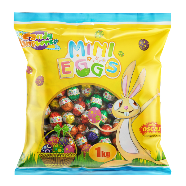 OSCAR ΠΑΣΧΑΛΙΝΑ ΣΟΚΟΛΑΤΕΝΙΑ ΑΥΓΟΥΛΑΚΙΑ 1kg - (ΓΑΛΑΚΤΟΣ)