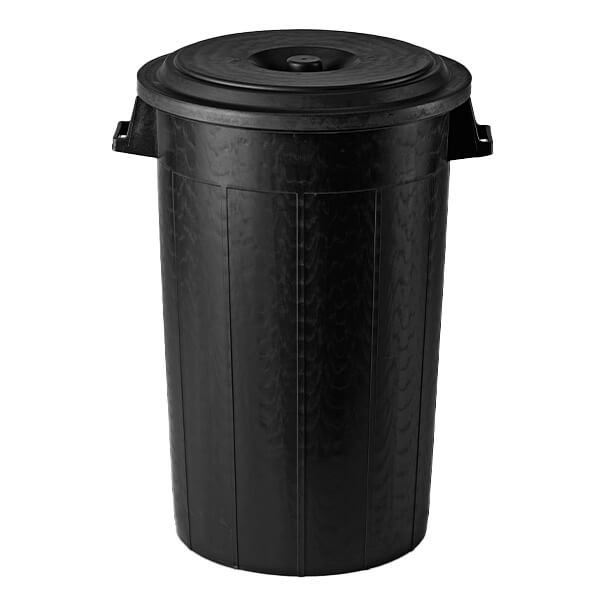 ΚΑΔΟΣ ΜΑΥΡΟΣ ME ΚΑΠ.70L N2508