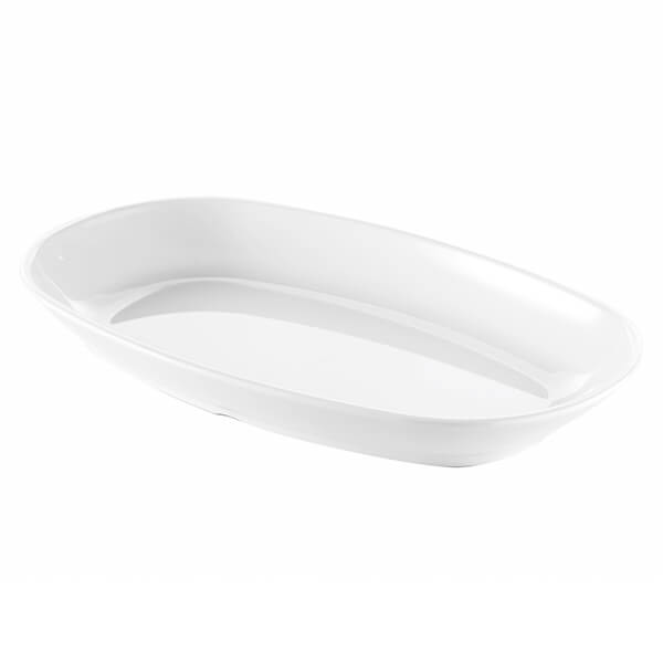ΠΙΑΤΟ ΟΒΑΛ 29x17x3,7hcm PC ΛΕΥΚΟ GP-K29