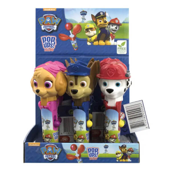 PAW PATROL ΓΛΕΙΦΙΤΖΟΥΡΙ POP UP (12x8gr.)