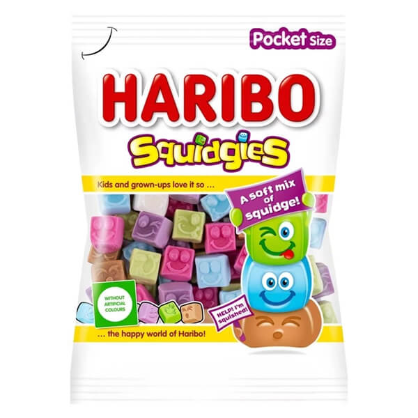 HARIBO ΖΑΧΑΡΩΤΑ 100gr. - (SQUIDGIES)