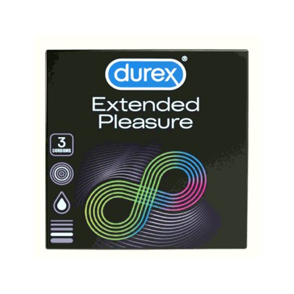 DUREX ΠΡΟΦΥΛΑΚΤΙΚΑ 3τεμ. - (EXTENDED PLEASURE)