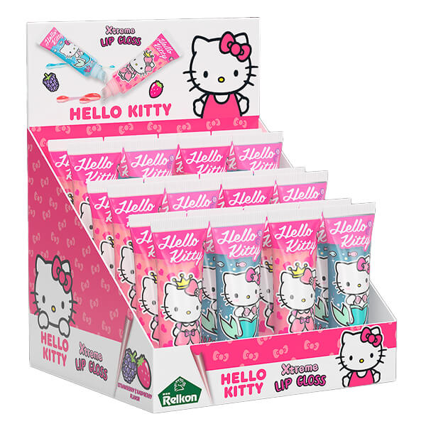 HELLO KITTY & FRIENDS ΓΛΕΙΦΙΤΖΟΥΡΙ ΛΙΠ ΓΚΛΟΣ - (24τεμ.x16gr)