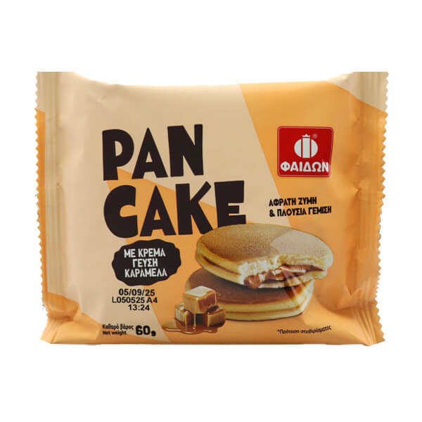 ΦΑΙΔΩΝ PANCAKES (7x60gr) - (ΚΡΕΜΑ ΚΑΡΑΜΕΛΑΣ)