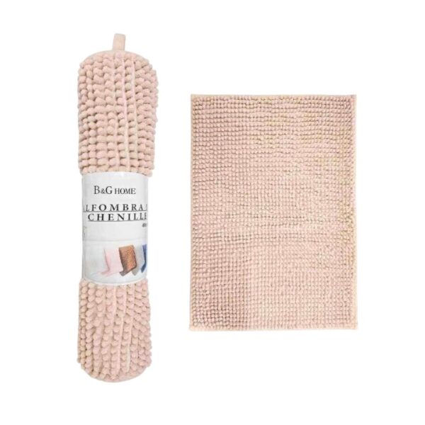 Πατάκι μπάνιου - M0839 - 40x60cm - Light Pink - 20852