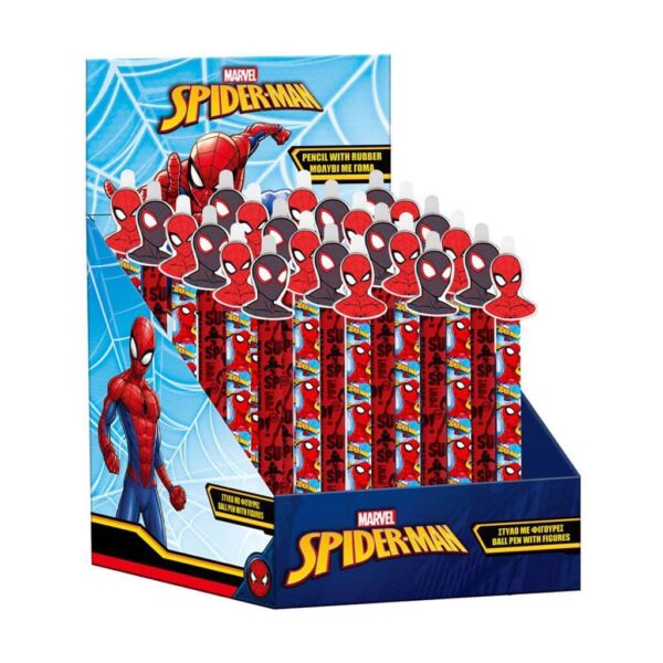 ΣΤΥΛΟ SPIDER-MAN ΜΕ ΦΙΓΟΥΡΕΣ 2 ΣΧΕΔΙΑ