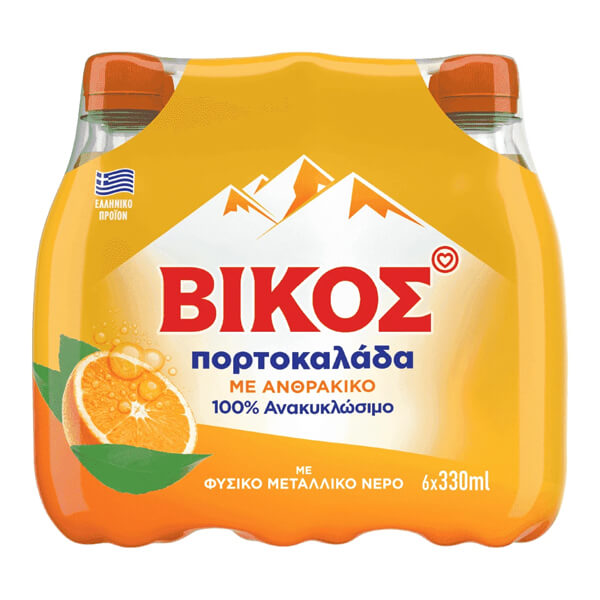 ΒΙΚΟΣ ΠΟΡΤΟΚΑΛΑΔΑ (6x330ml)