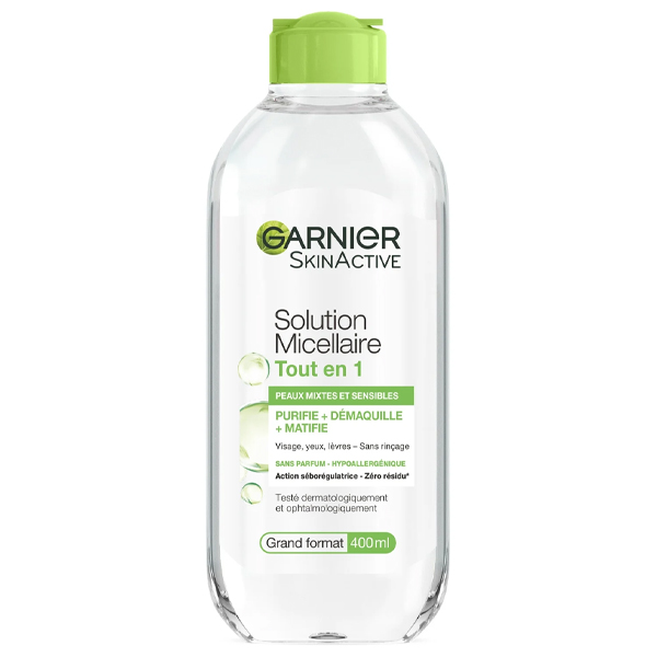 GARNIER ΔΙΦΑΣΙΚΟ ΝΕΡΟ MICELLAIRE 400ml - (ΝΤΕΜΑΚΙΓΙΑΖ/SENSITIVE SKIN)