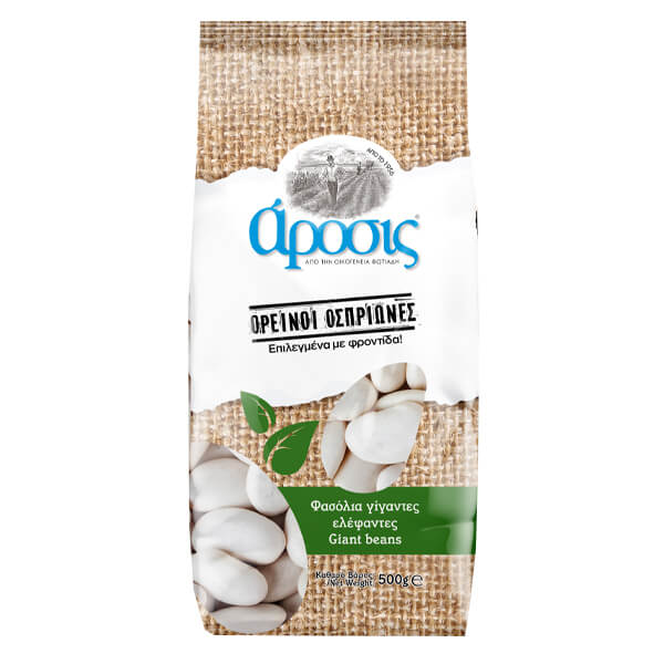 ΑΡΟΣΙΣ ΦΑΣΟΛΙΑ 500gr - (ΓΙΓΑΝΤΕΣ) (ΚΑΣΤΟΡΙΑΣ)