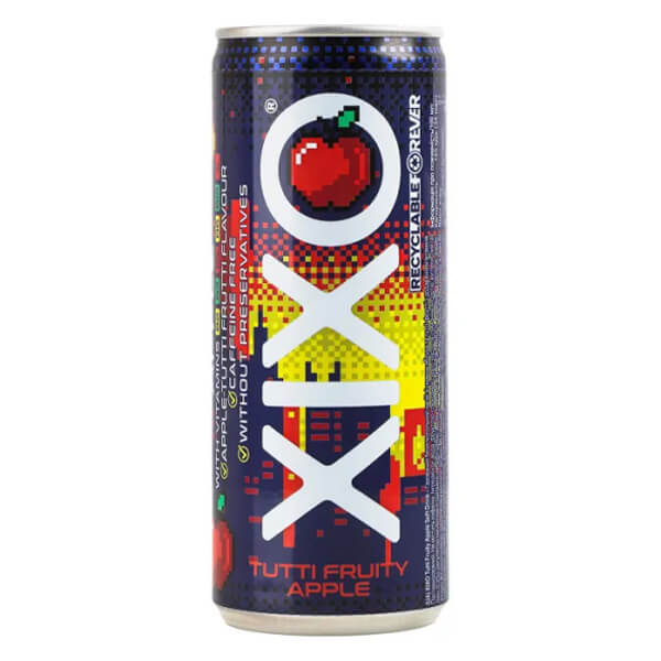 XIXO CARBONATED 250ml (TUTTI FRUTTI ΜΗΛΟ)