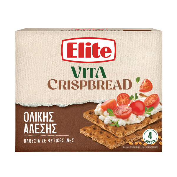ELITE CRISPBREAD ΟΛΙΚΗΣ 8x265gr