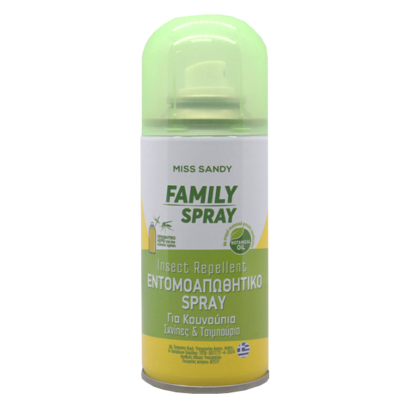 MISS SANDY FAMILY ΑΝΤΙΚΟΥΝΟΥΠΙΚΟ SPRAY 125ml