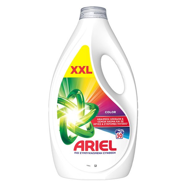 ARIEL ΥΓΡΟ 50μεζ. - (2,25lt) (COLOR)