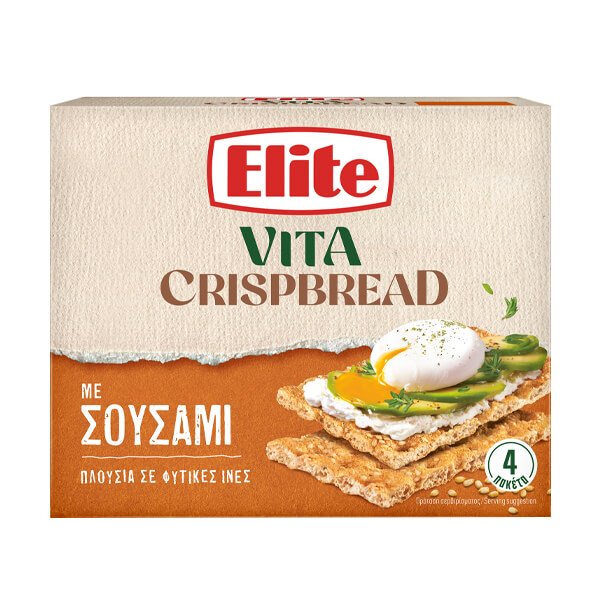 ELITE CRISPBREAD ΣΟΥΣΑΜΙ 8x265gr