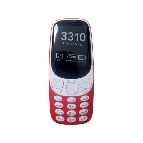 Κινητό τηλέφωνο - 3310 - Dual Sim - 812259 - Red - Ελληνικό μενού