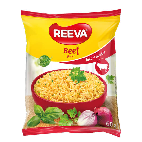REEVA NOODLES 60gr. - (ΒΟΔΙΝΟ)