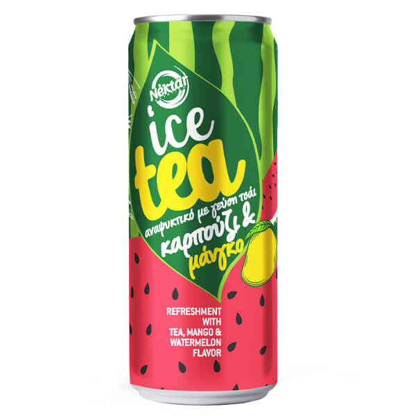 FRUT UP ΤΣΑΙ (6x330ml) - (ΚΑΡΠΟΥΖΙ & ΜΑΝΓΚΟ)