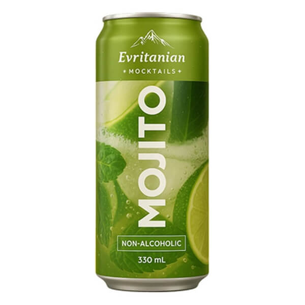 EVRITANIAN MOCKTAIL 330ml - (MOJITO)