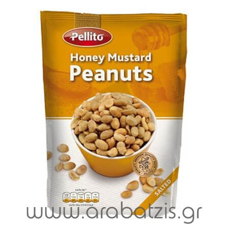 PELLITO ΦΥΣΤΙΚΙΑ PEANUTS 150gr. - (ΜΕ ΜΟΥΣΤΑΡΔΑ & ΜΕΛΙ)