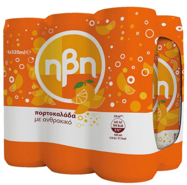 ΗΒΗ ΠΟΡΤΟΚΑΛΑΔΑ 6x330ml