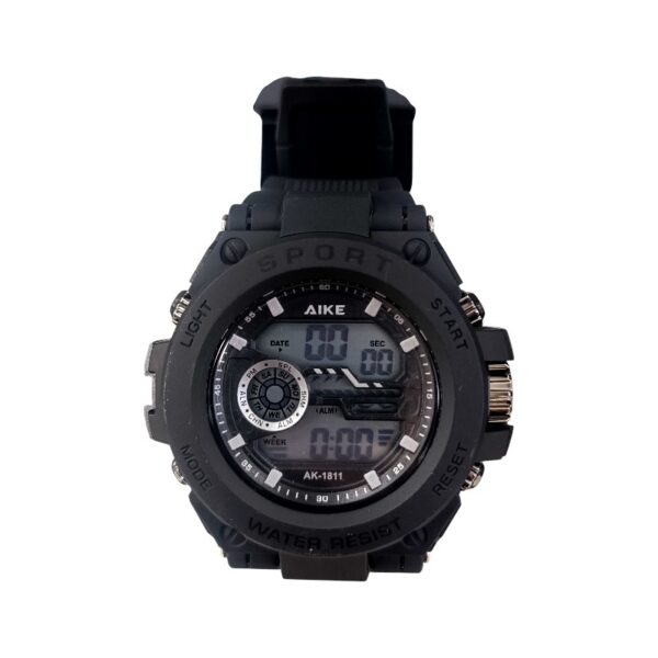 Παιδικό ψηφιακό ρολόι χειρός - 1811 - 757184 - Black/Black