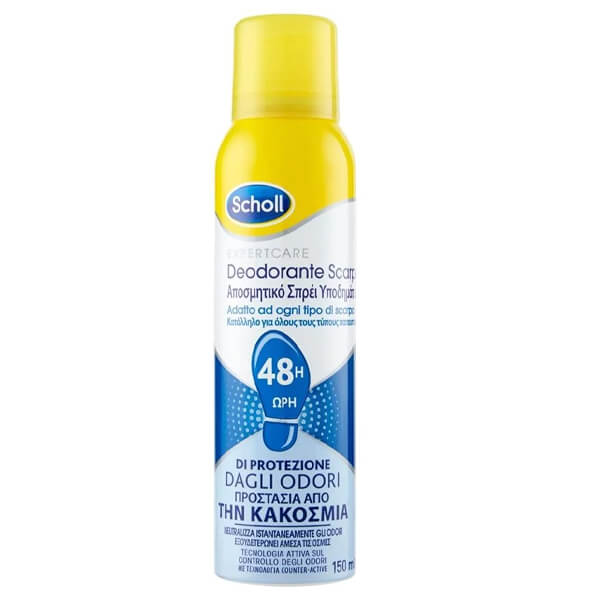 SCHOLL ΑΠΟΣΜΗΤΙΚΟ SPRAY ΥΠΟΔΗΜΑΤΩΝ 150ML