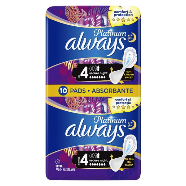 ALWAYS ULTRA PLATINUM (10τεμ.) - (SECURE NIGHT)