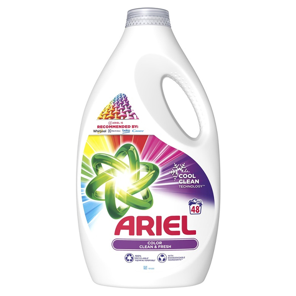 ARIEL ΥΓΡΟ 48μεζ. - (2,4lt) (COLOR)