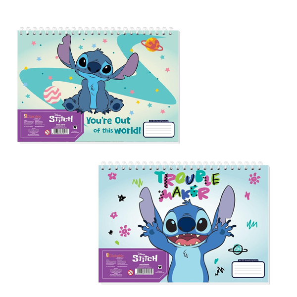 ΜΠΛΟΚ ΖΩΓΡΑΦ LILO & STITCH Α4 30ΦΥΛ 2ΣΧ