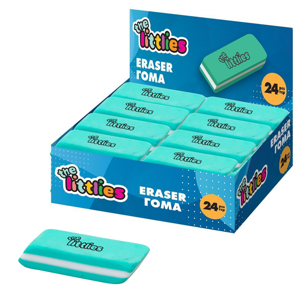 ΓΟΜΑ ΠΡΑΣΙΝΗ THE LITTLIES 24τεμ.