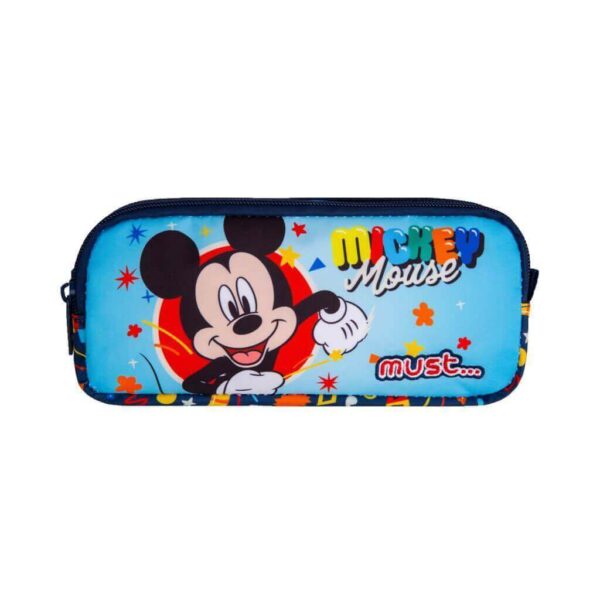 ΣΧΟΛΙΚΗ ΚΑΣΕΤΙΝΑ ΒΑΡΕΛΑΚΙ DISNEY MICKEY MOUSE MUST 2 ΘΗΚΕΣ