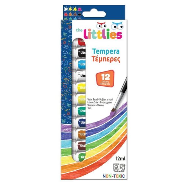 ΤΕΜΠΕΡΕΣ THE LITTLIES 12ML 12 ΧΡΩΜΑΤΑ