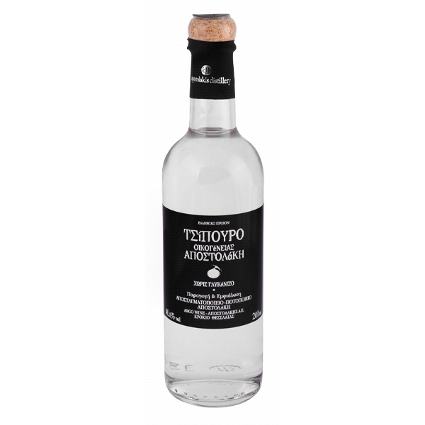 ΑΠΟΣΤΟΛΑΚΗ ΤΣΙΠΟΥΡΟ 200ml - (ΧΩΡΙΣ ΓΛΥΚΑΝΙΣΟ)