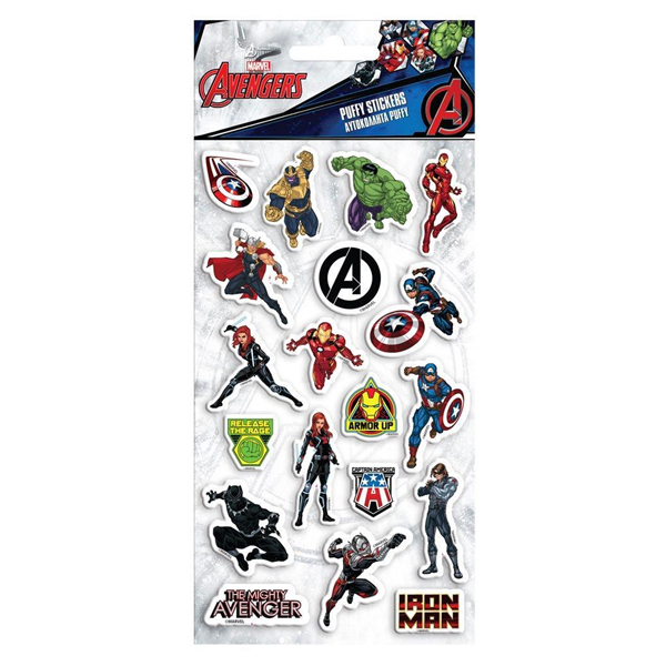 ΑΥΤΟΚΟΛΛΗΤΑ PUFFY 10X22EK AVENGERS