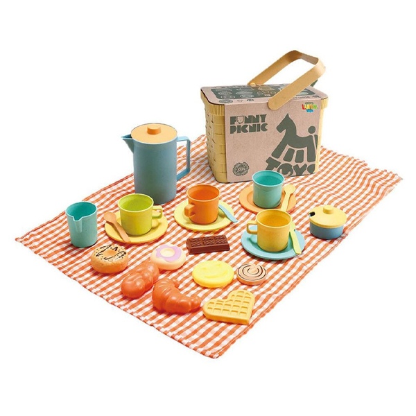 ΠΙΚΝΙΚ ΣΕΤ LUNA TOYS ΑΠΟ ΒΙΟΔΙΑΣΠΩΜΕΝΟ ΣΙΤΑΡΙ 27ΤΜΧ. 24,5X17X15,5 ΕΚ.