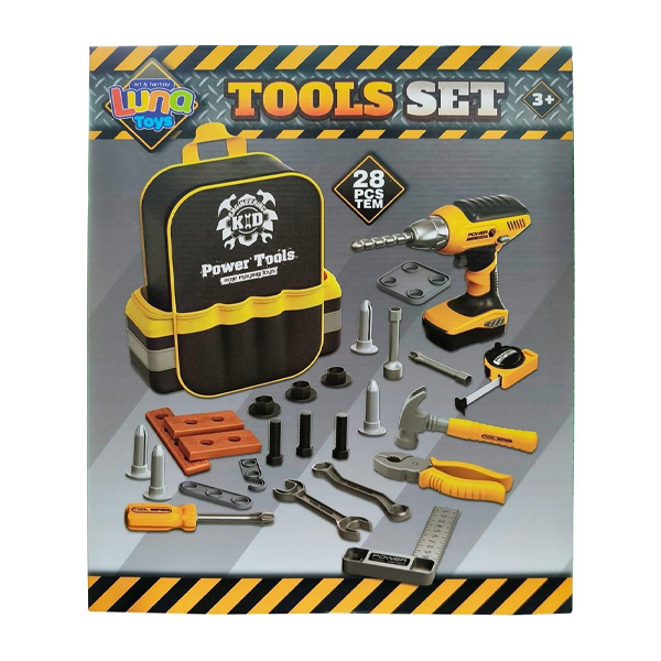 ΕΡΓΑΛΕΙΑ ΣΕΤ LUNA TOYS ΣΕ ΤΣΑΝΤΑ 29 ΤΜΧ., 24,7X10,9X30,4 ΕΚ.