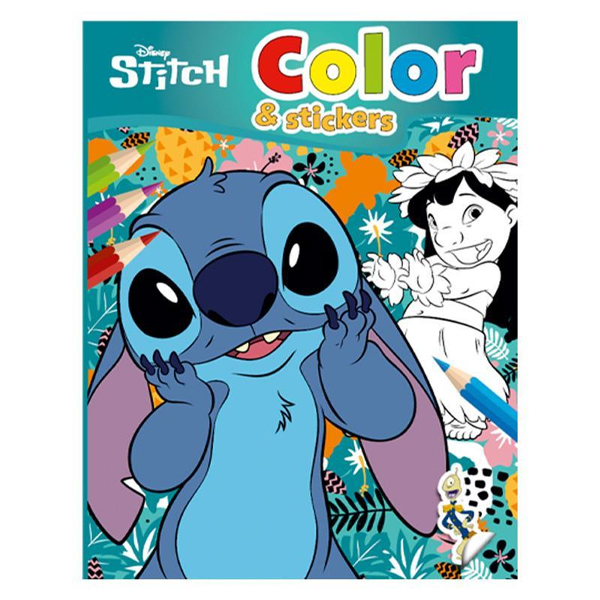 ΒΙΒΛΙΟ ΖΩΓΡΑΦΙΚΗΣ A4 ΜΕ ΑΥΤΟΚΟΛΛΗΤΑ STITCH 32ΣΕΛ. 2ΣΧΕΔΙΑ