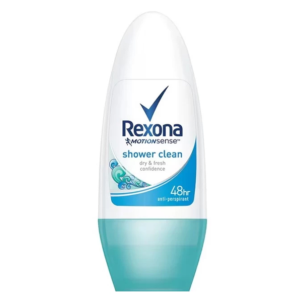 REXONA ROLL-ΟΝ 45ml - (SHOWER CLEAN)
