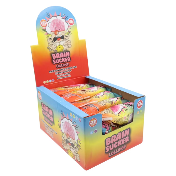 HALLOWEEN BRAIN SUCKER ΓΛΕΙΦΙΤΖΟΥΡΙΑ (15x58gr)